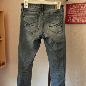 Aeropostale light wash mid rise jeggings